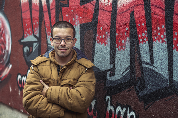Nenad thinks that a mindset change is required for a more optimistic future in Mitrovica. Photo: Jonny Wrate / K2.0.