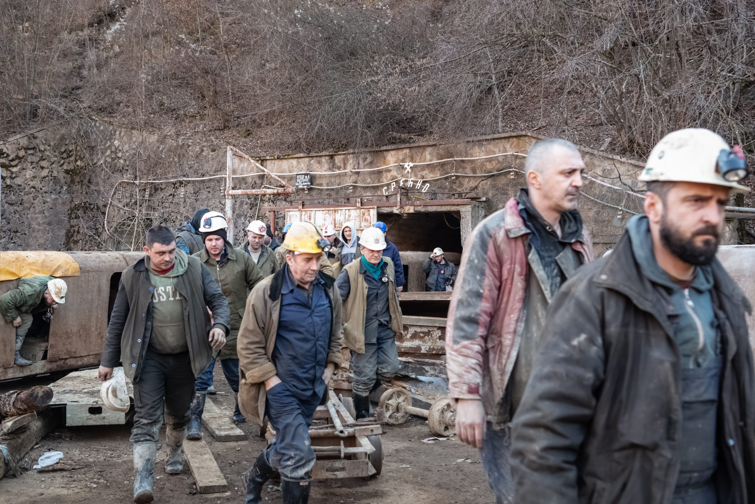The Trepça mines in photos