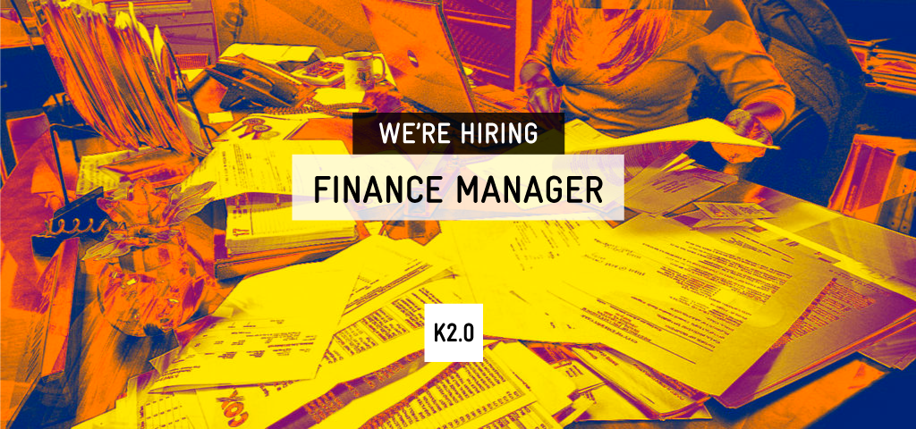 We’re hiring: Finance and Administration Manager