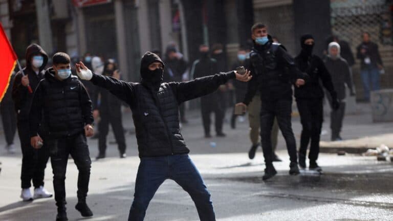 Protests beyond university walls