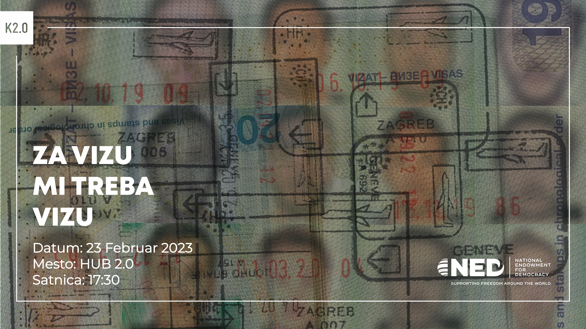 Za vizu mi treba viza