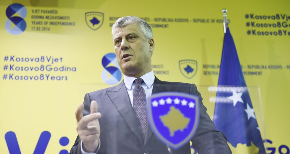 Tači izabran za presednika Kosova