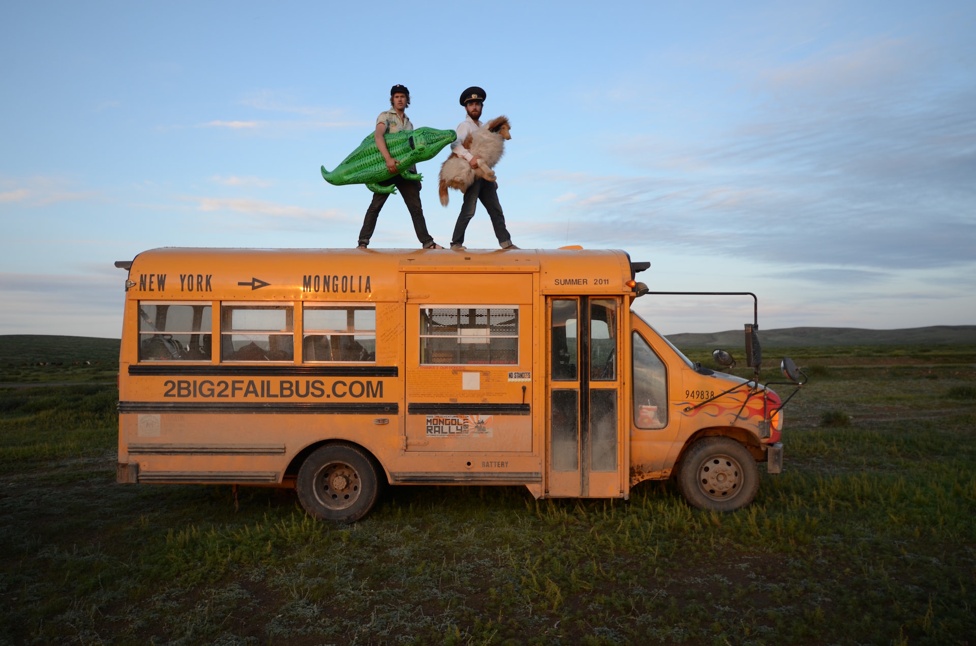 16,000 kilometers, 1 bus and a license to bribe