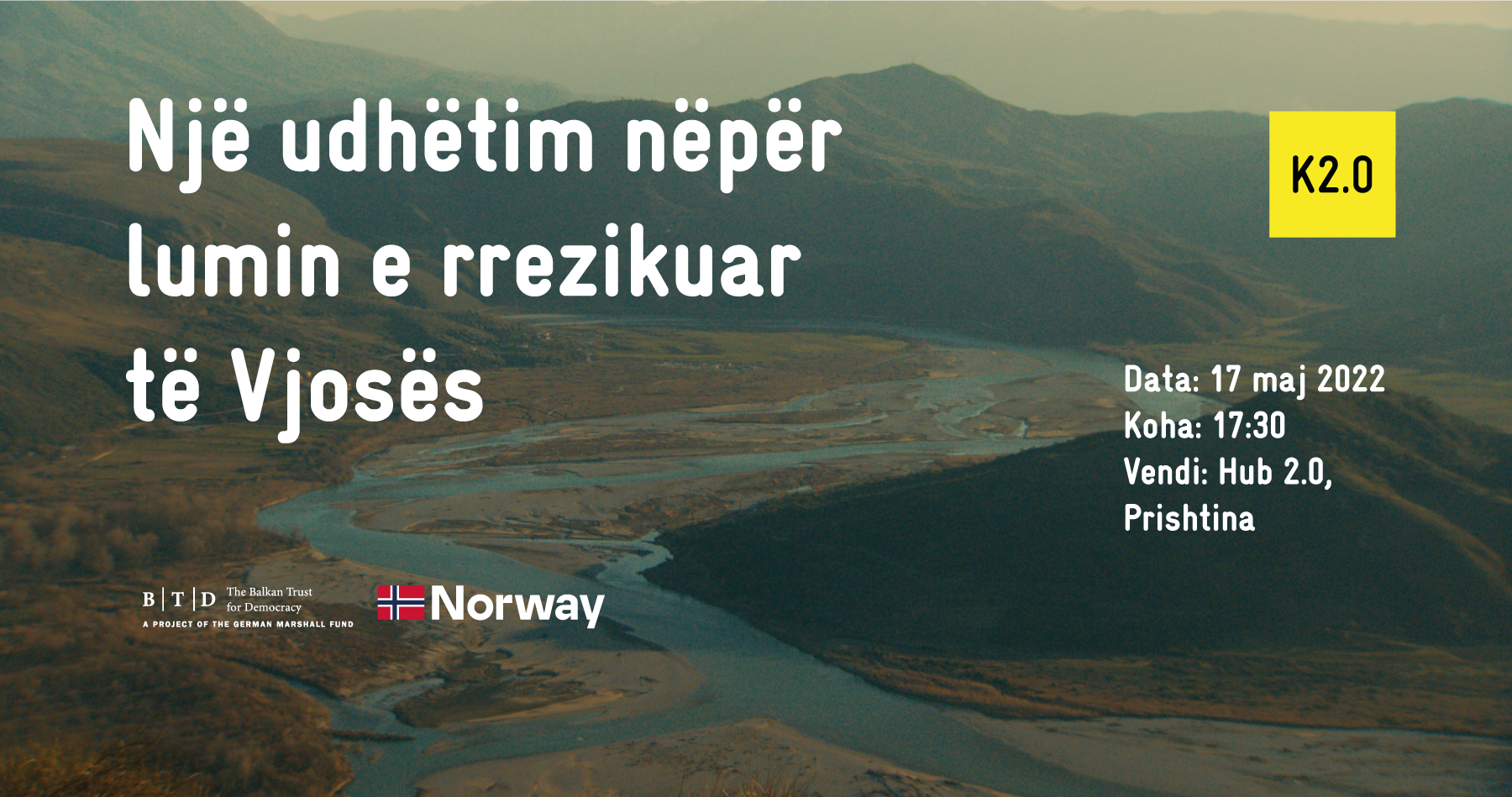 Një udhëtim nëpër lumin e rrezikuar të Vjosës