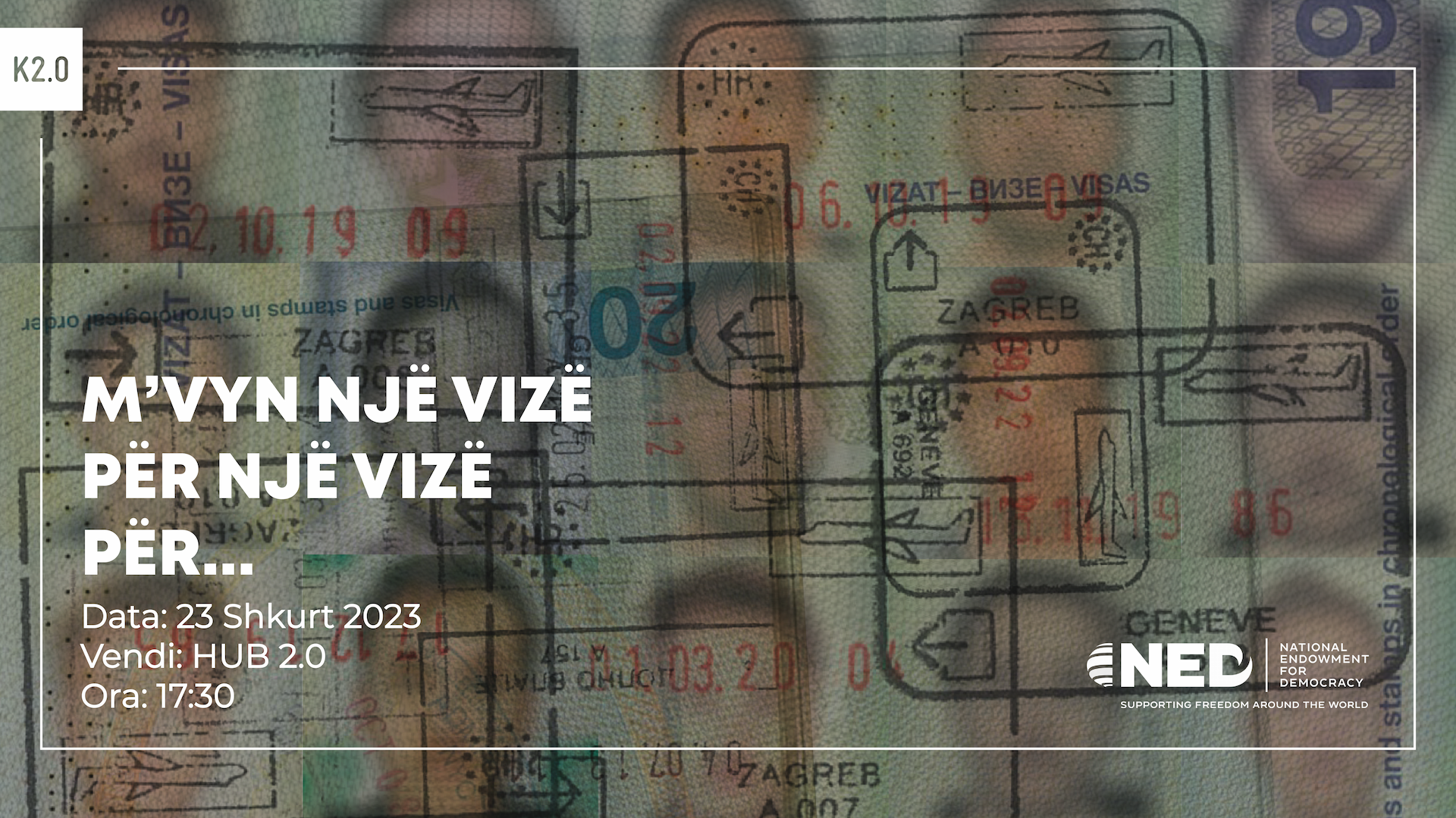 M’vyn një vizë për një vizë për...