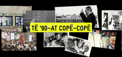 Të ’90-at copë-copë