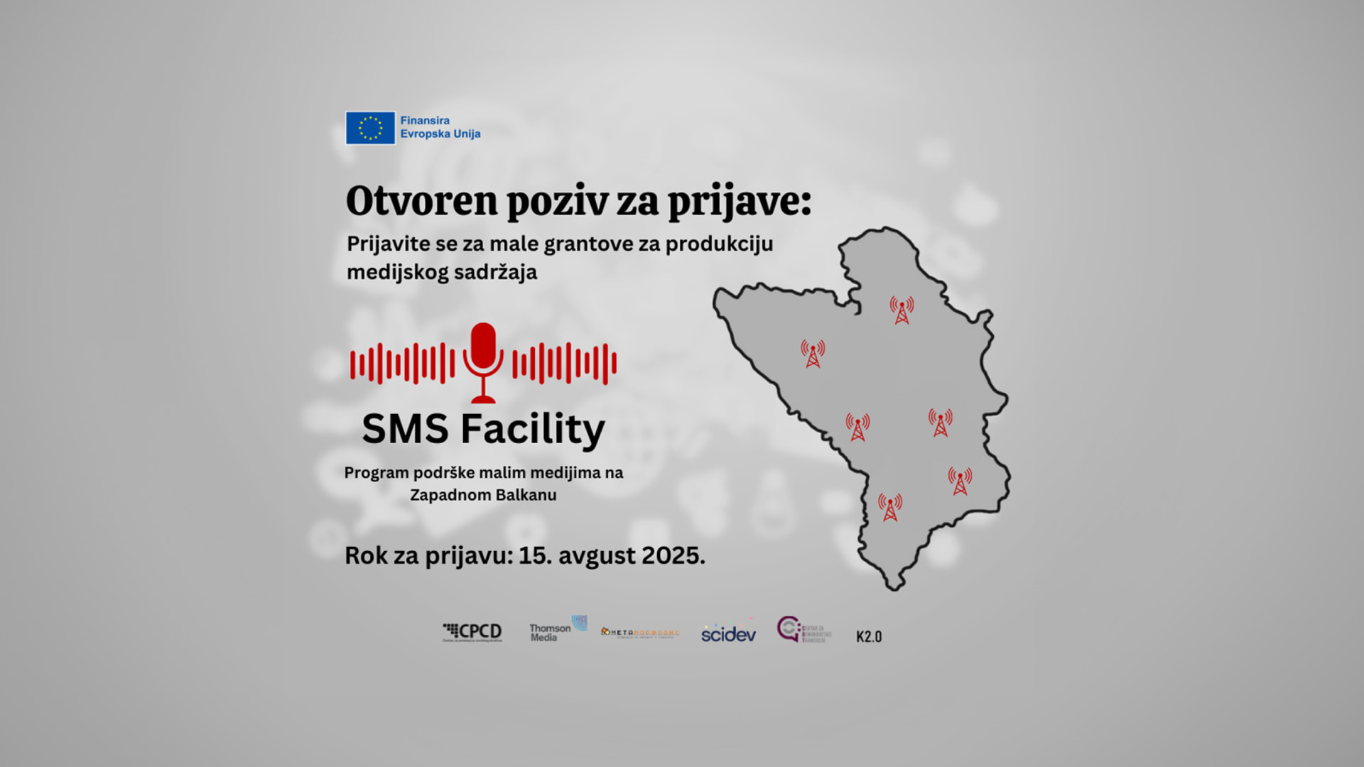 JAVNI POZIV ZA PRIJAVE