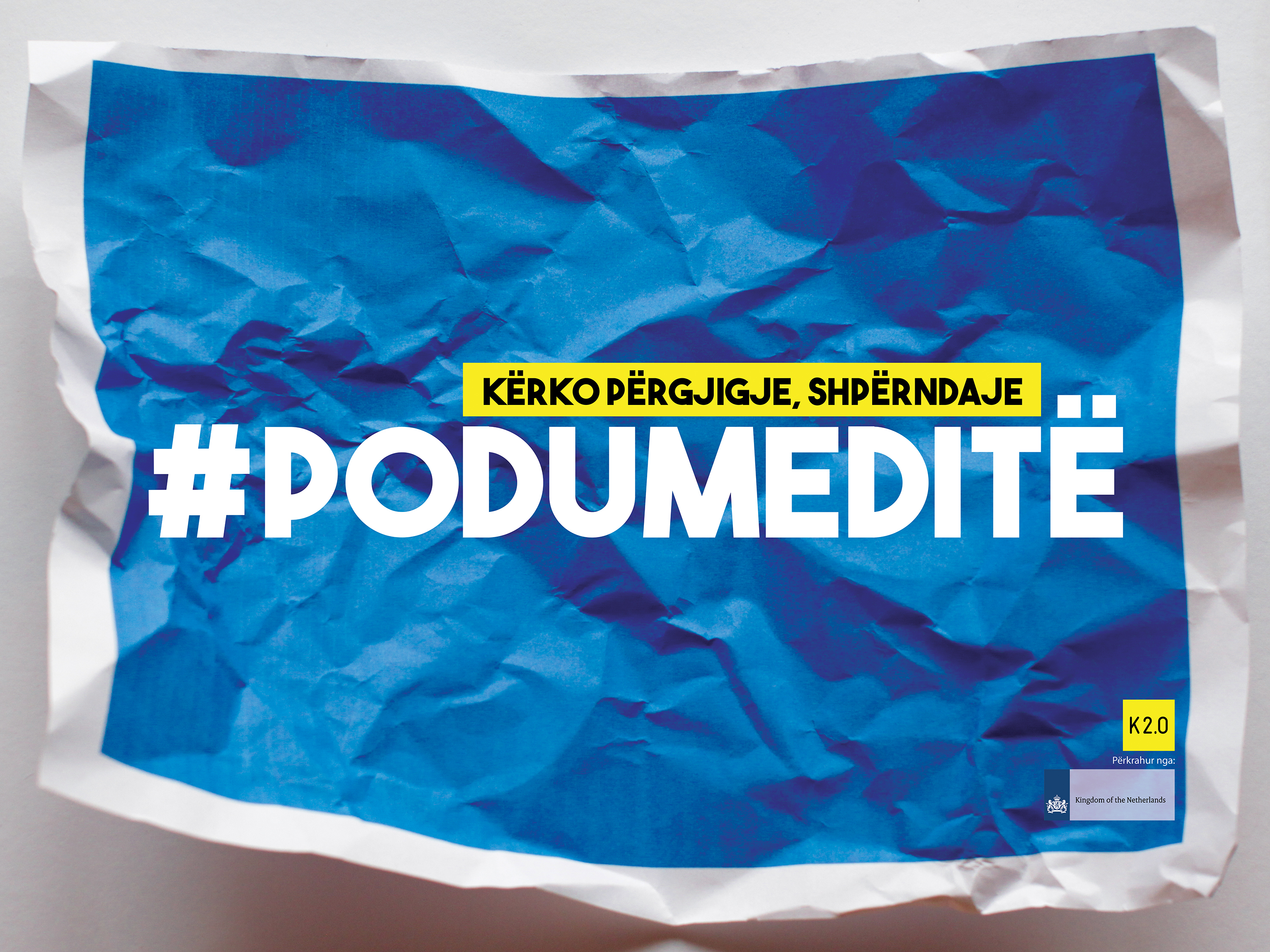 K2.0 lanson #PoDuMeDitë - Kërko përgjigje