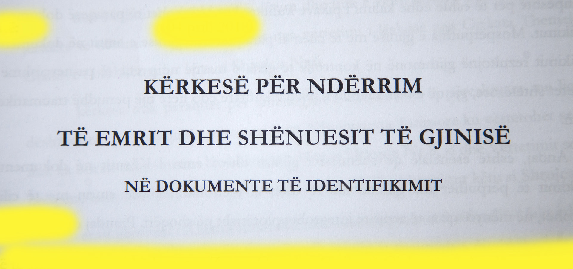 Refuzohet kërkesa historike për ndryshim të emrit dhe gjinisë