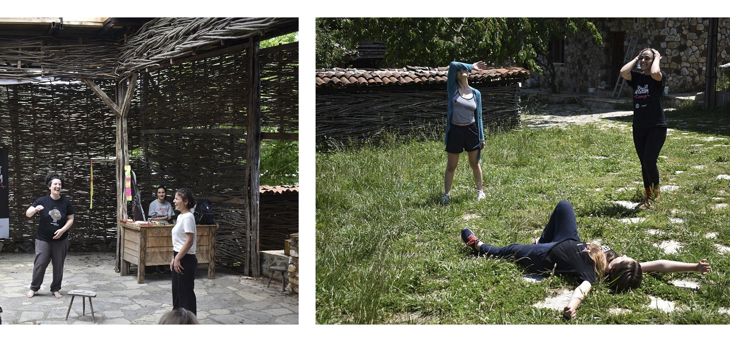 Lidhja përmes kompleksiteteve, prodhimi i artit përtoke