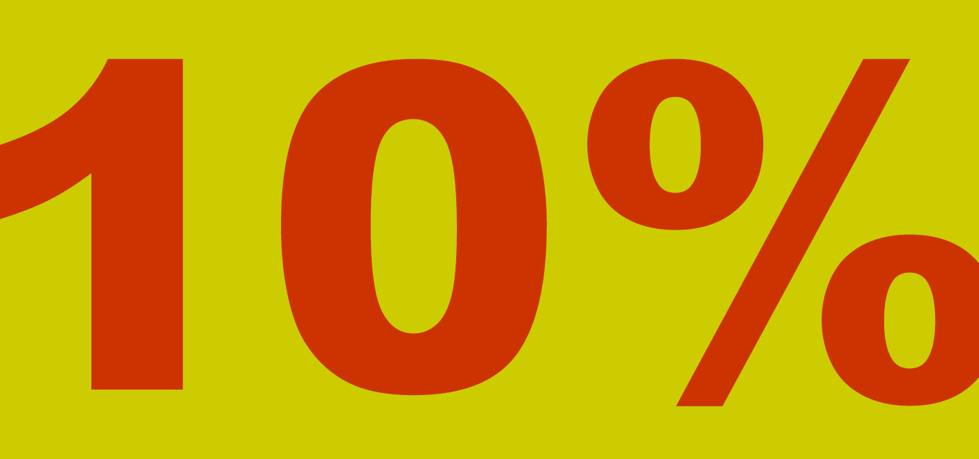 What is the 10 percent plan?