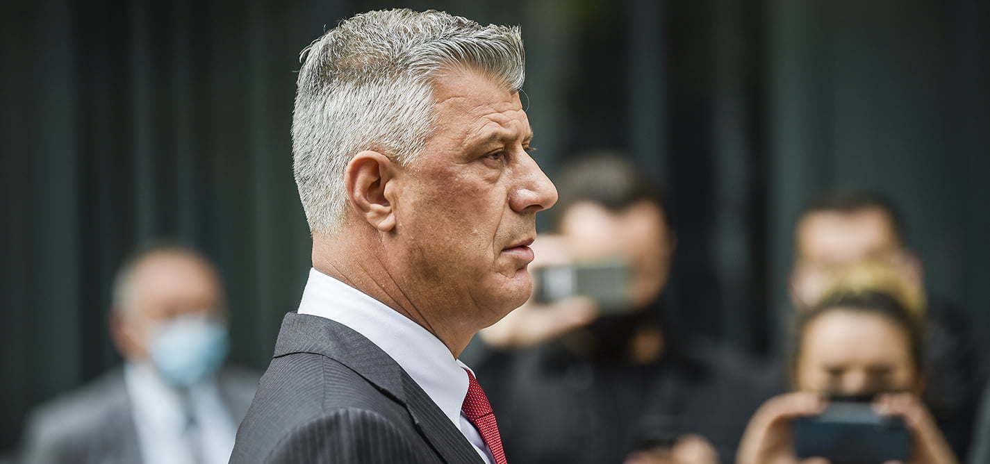 Thaçi jep dorëheqje nga posti i presidentit