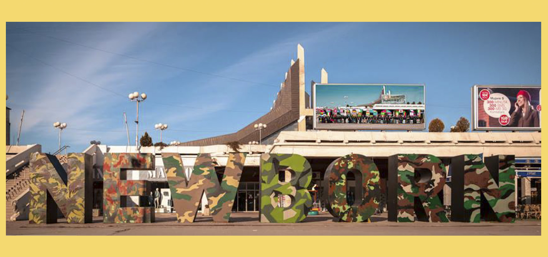 The Newborn monument is in conceptual danger