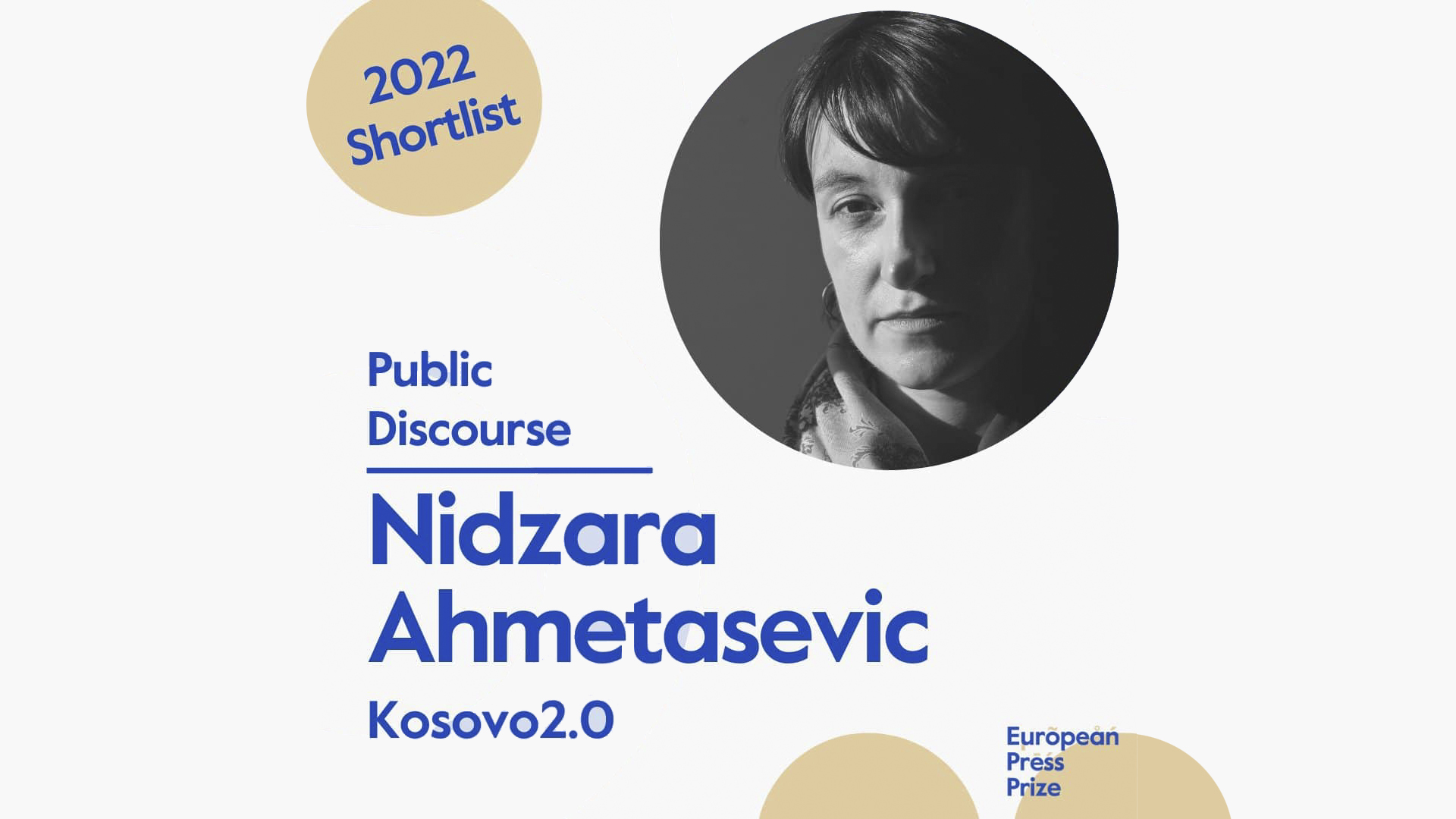 K2.0 në listën e ngushtë për Çmimin Evropian për Shtypin