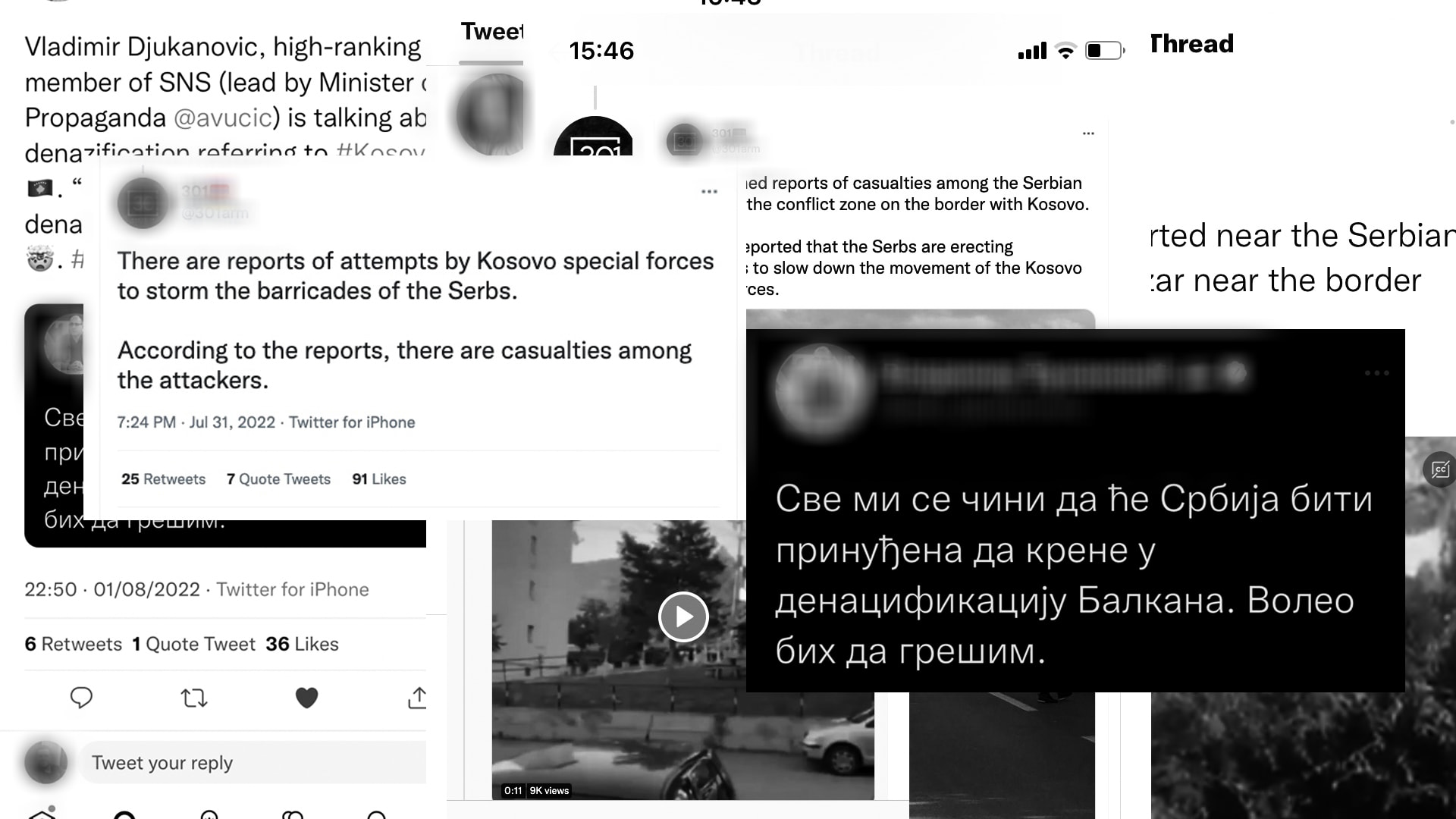 Mediji su pogoršali stanje