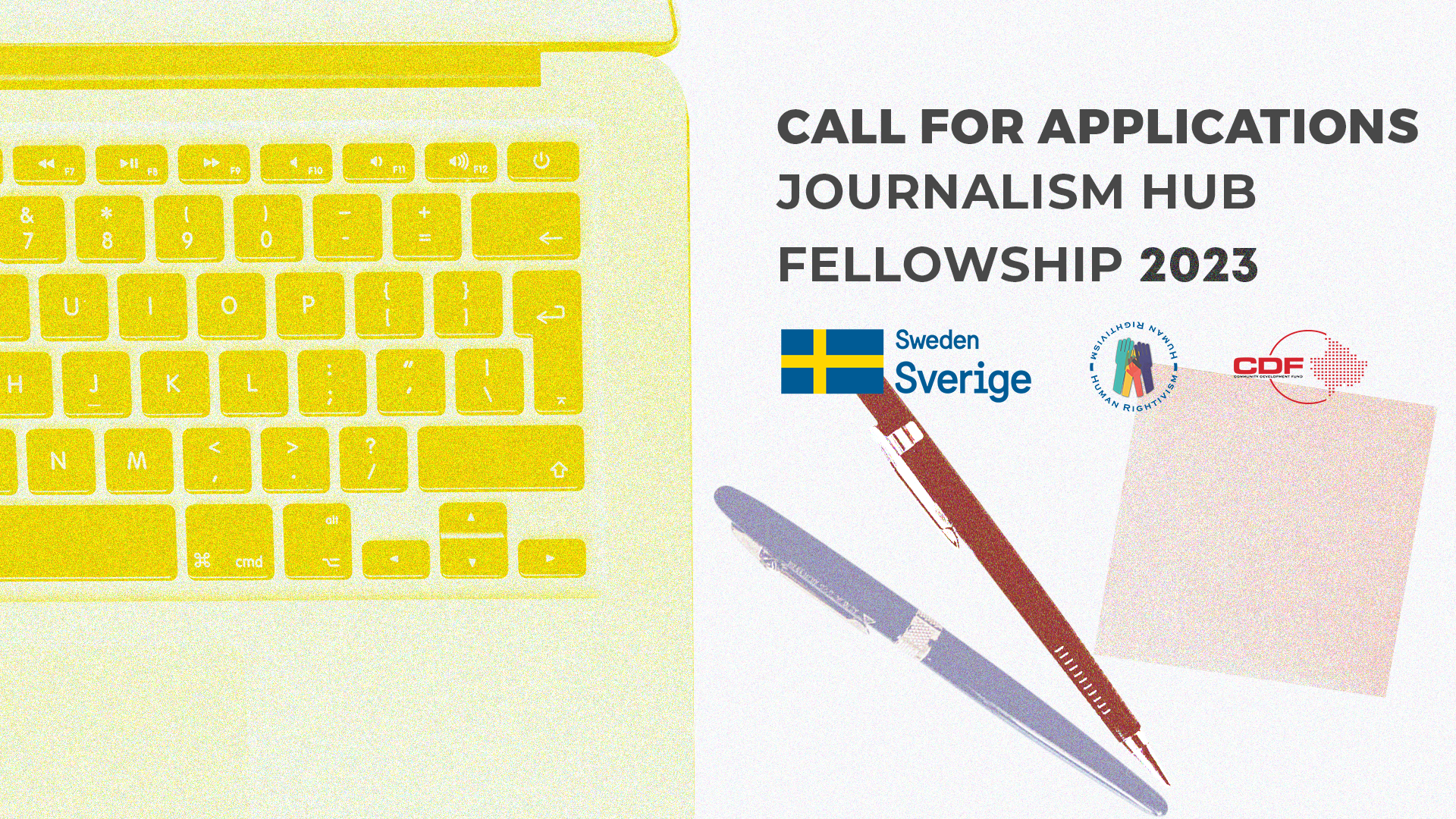 CALL FOR APPLICATIONS: JOURNALISM HUB FELLOWSHIP 2023