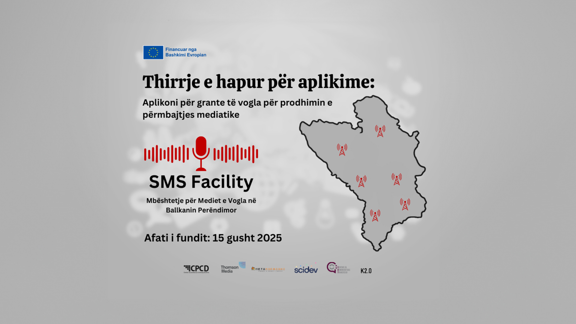 THIRRJE PUBLIKE PËR APLIKIME