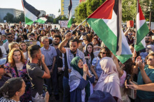 Tirana stands in solidarity with Palestine