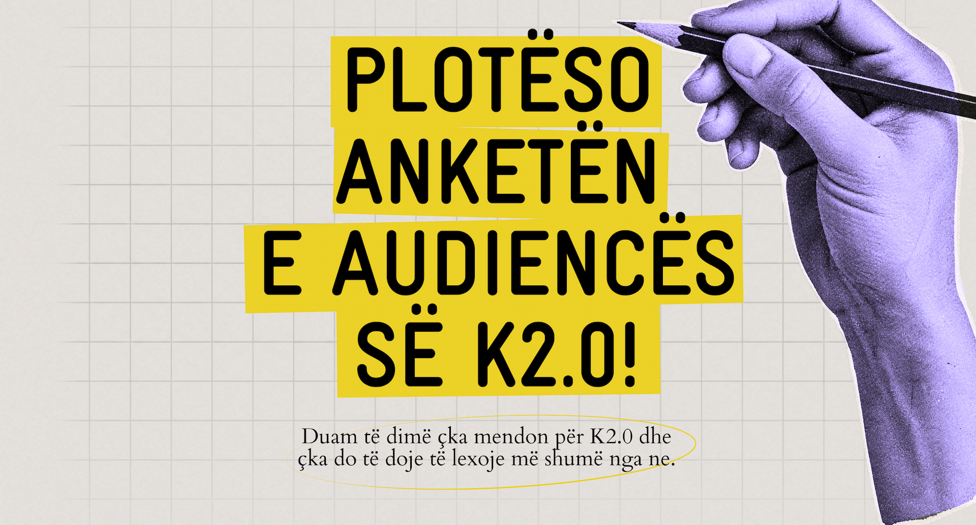 Ndani mendimet tuaja me K2.0