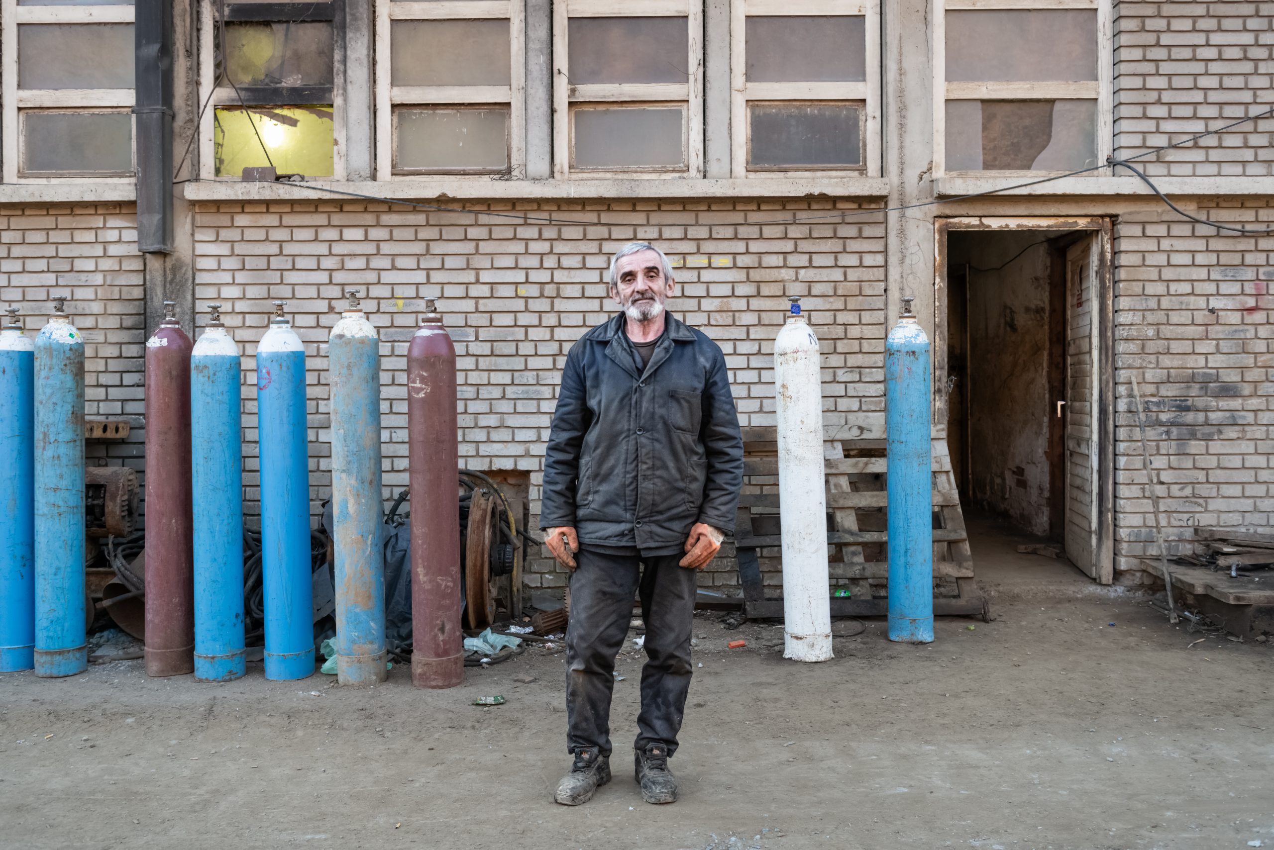 59-year-old Radoje Milovanović is a former wagon convoy driver and now is a production engineer at the Trepça facilities in Crnac.