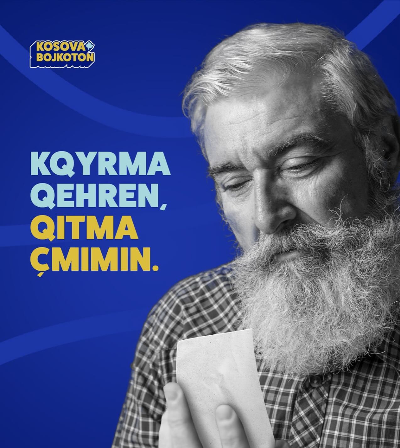 Posterë të ndryshëm po përdoren në rrjete sociale për t’i mobilizuar qytetarët t’i bashkangjiten nismës së bojkotimit. Fotografitë: Nisma “Kosova Bojkoton”