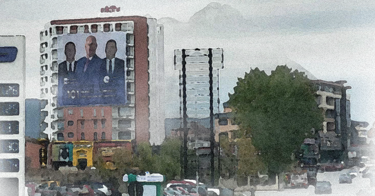 “Those who have money to campaign are the ones with the billboards on six-story buildings.”